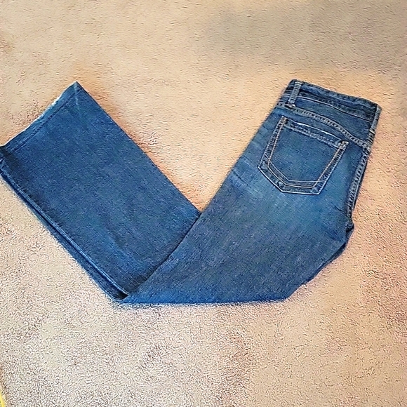 1969 GAP Jean's Limited Edition Dark Wash Boot Cut Jeans Size 6R lightly distres - Picture 6 of 10